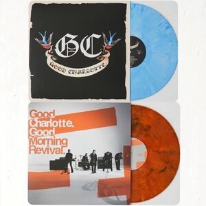 2 NEW GOOD CHARLOTTE - URBAN OUTFITTERS VINYLS